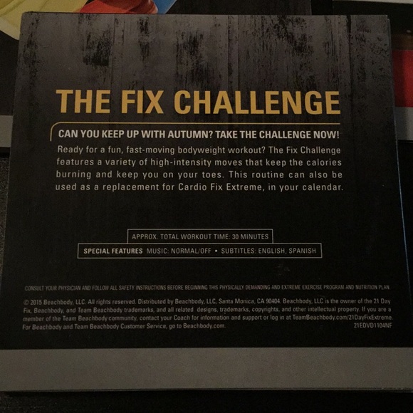 21 Day Fix Extreme Workout DVDs - Picture 3 of 4